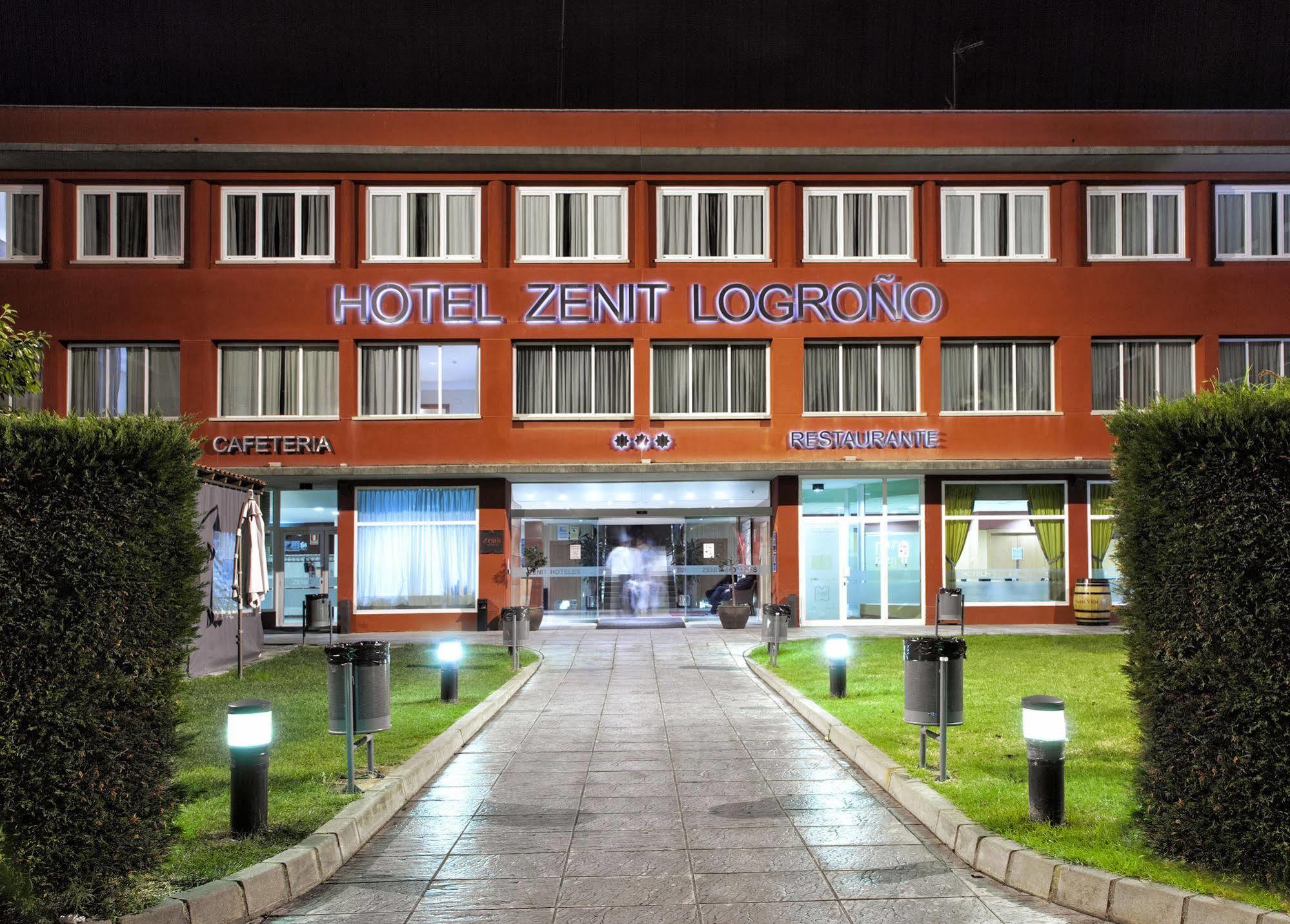 Zenit Logrono Hotel Bagian luar foto